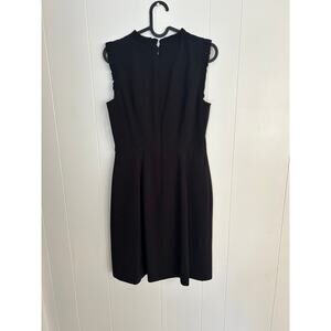 J Crew Suiting Dress with Ruffle size 2